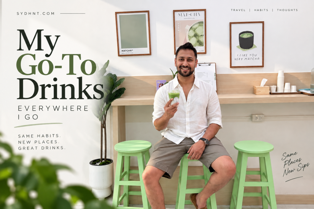 My Favourite Drinks: Coffee, Matcha & More